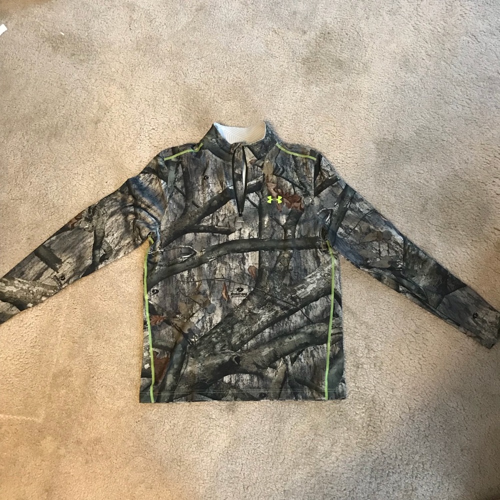 Men’s Camouflage Under Armour 1/4 Zip